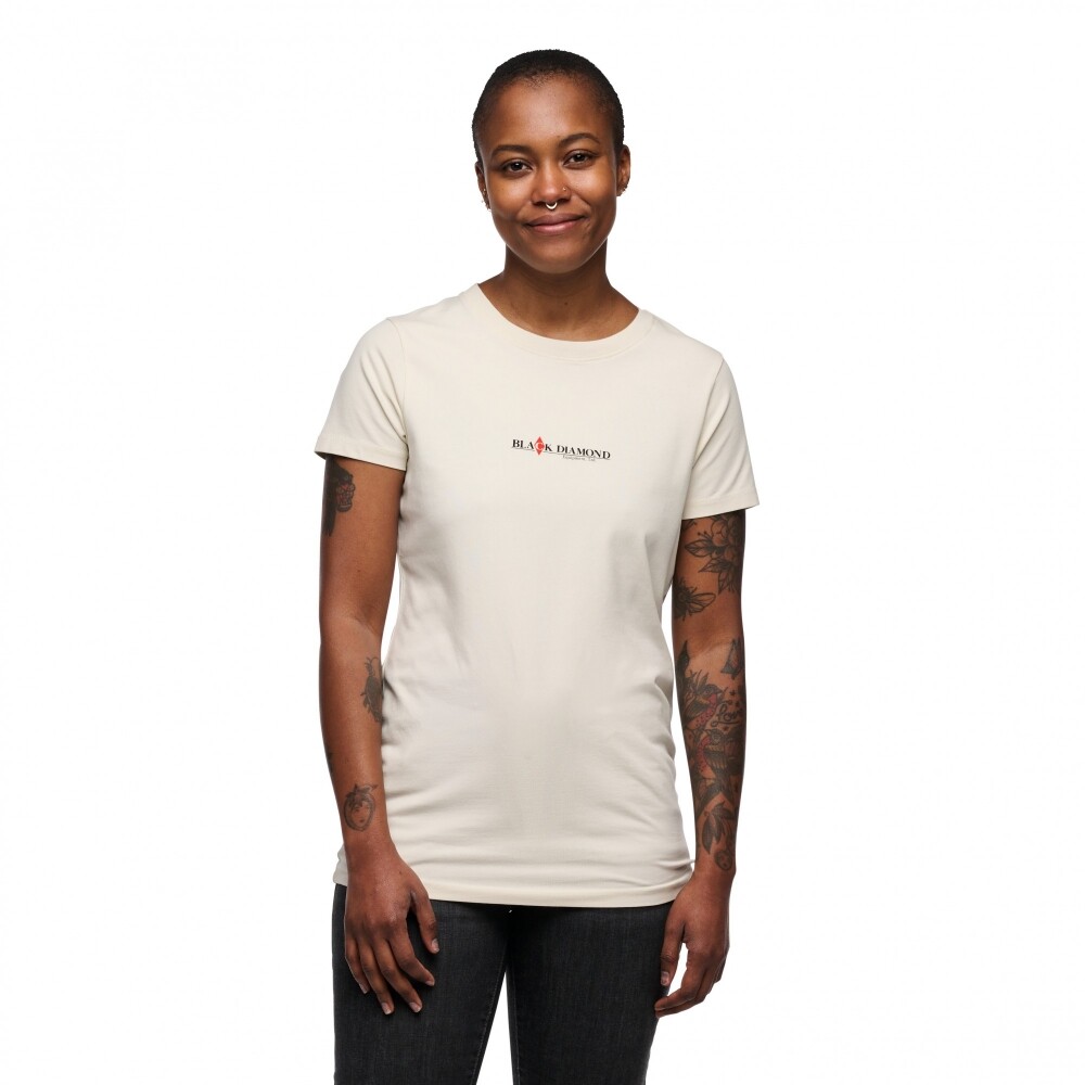 블랙다이아몬드,헤리티지 워드마크 티 WOMENS F24