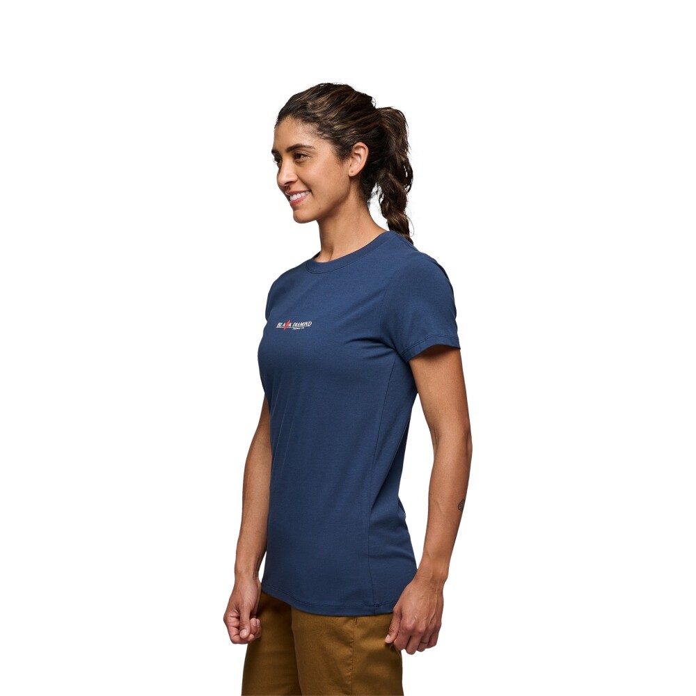 블랙다이아몬드,헤리티지 워드마크 티 WOMENS F24