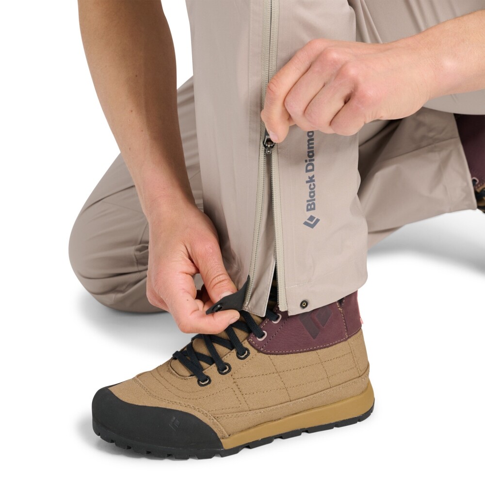 블랙다이아몬드,파인라인 스트레치 풀 짚 팬츠 WOMENS