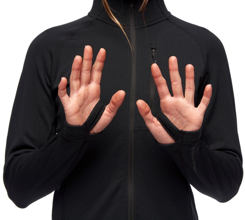 블랙다이아몬드,코이피션트 플리스 후디 WOMENS