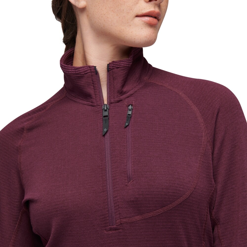 블랙다이아몬드,코이피션트 LT 쿼터 짚 WOMENS F25