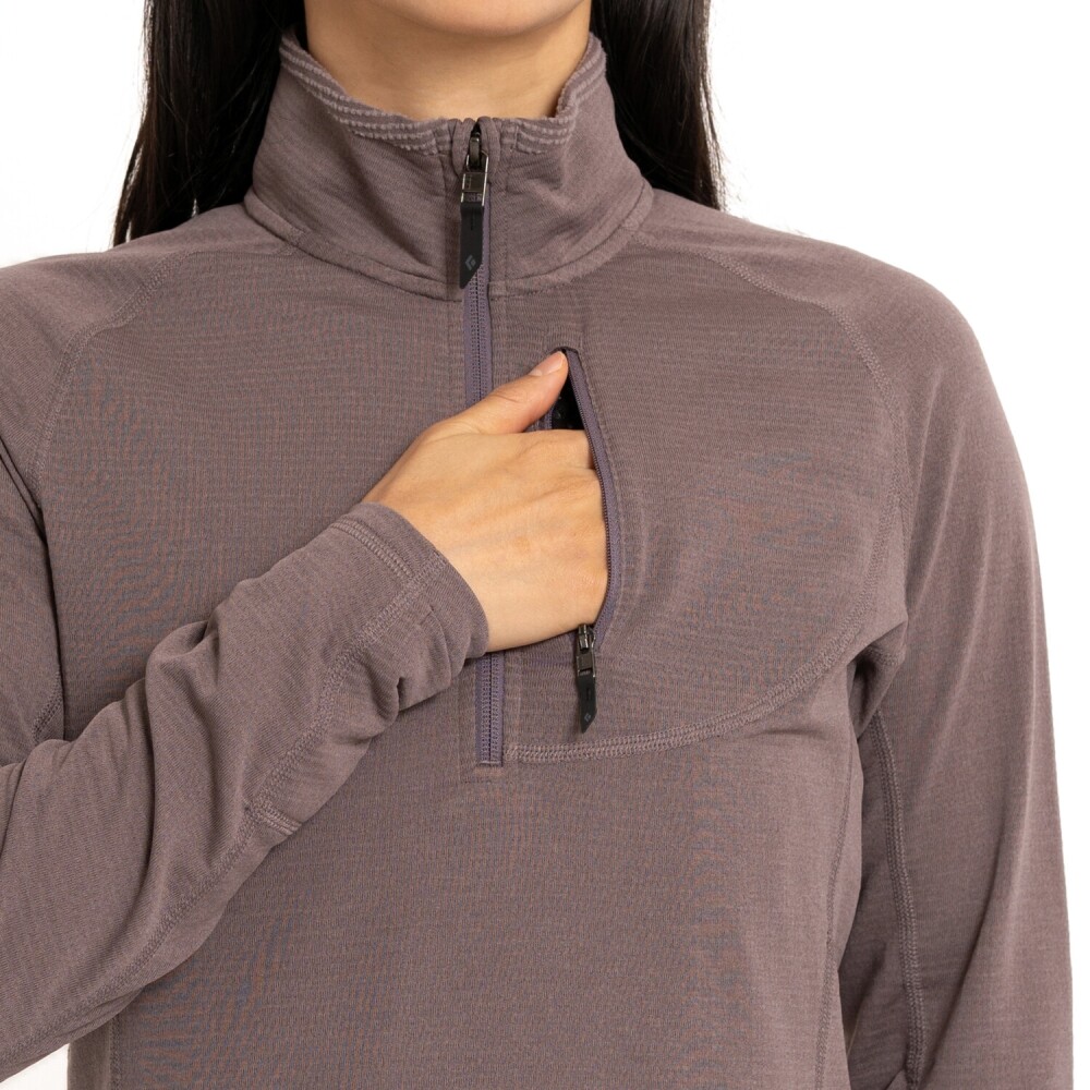 블랙다이아몬드,코이피션트 LT 쿼터 짚 WOMENS